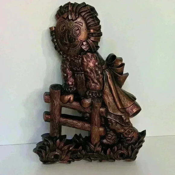 1977 Dart Ind Coppercraft Guild Raggedy Ann wall  hanging - Picture 2 of 6